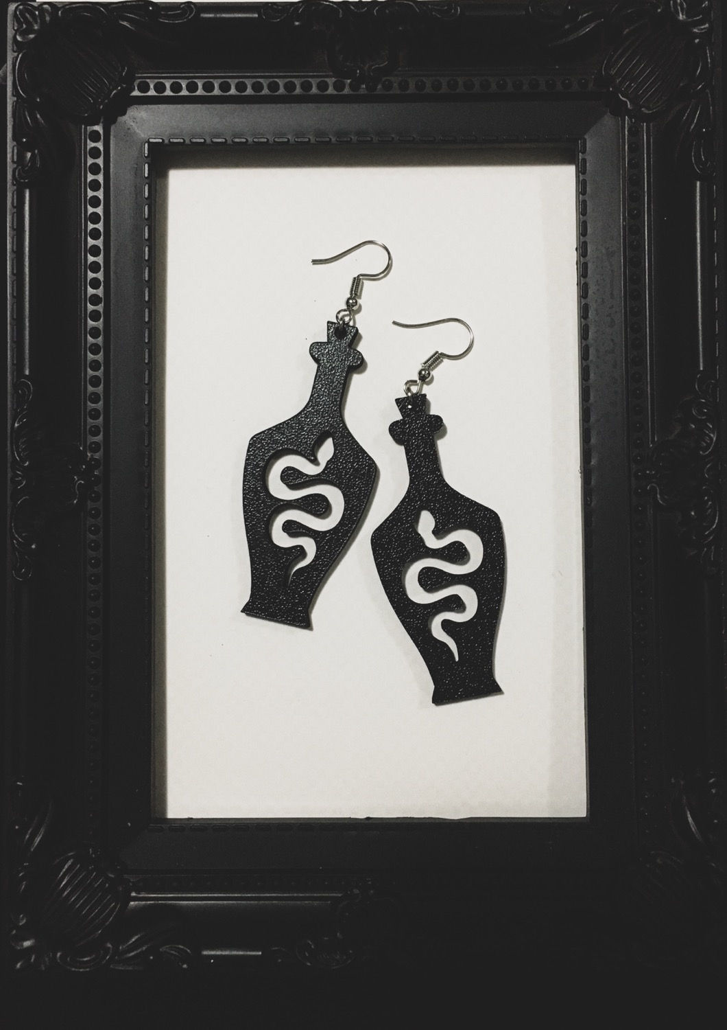Snake Oil Drop earrings 