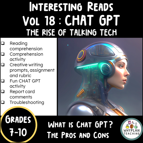 'ChatGPT Middle School Reading Comprehension | Innovative Learning ...