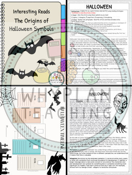 Thumbnail: Middle School French Reading Comprehension | Halloween