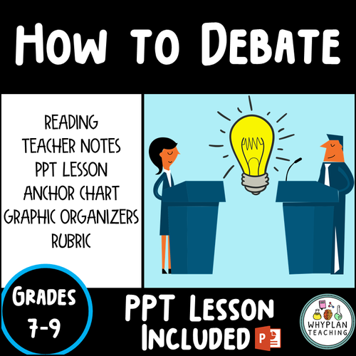 Middle School Debating Resource | Teacher Guide