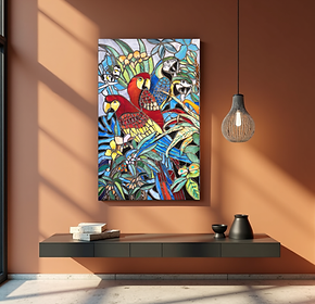 Tropical Harmony - Premium Canvas Art Collection