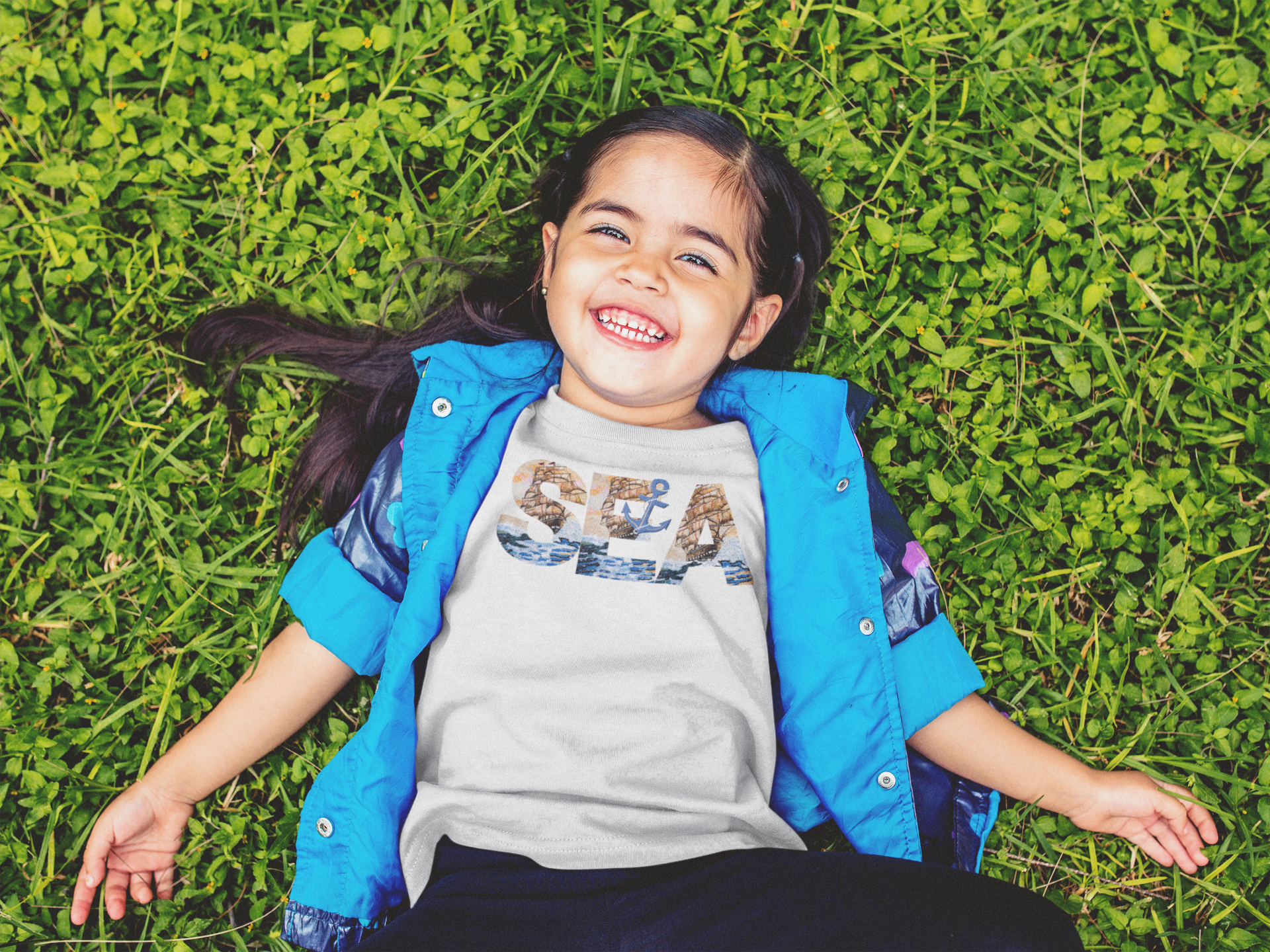 Anchor on Sea T-shirt for kids
