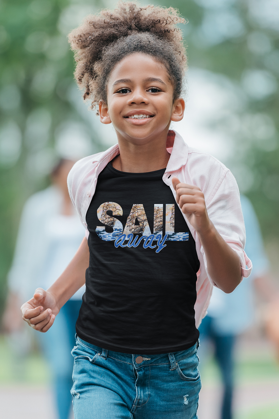 Thumbnail: Sail Away T-shirt for kids