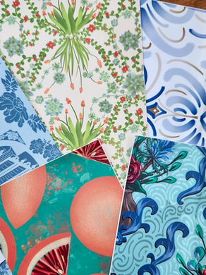 1 Hour Upgrade: Bookshelf DIY with Spoonflower Wallpaper