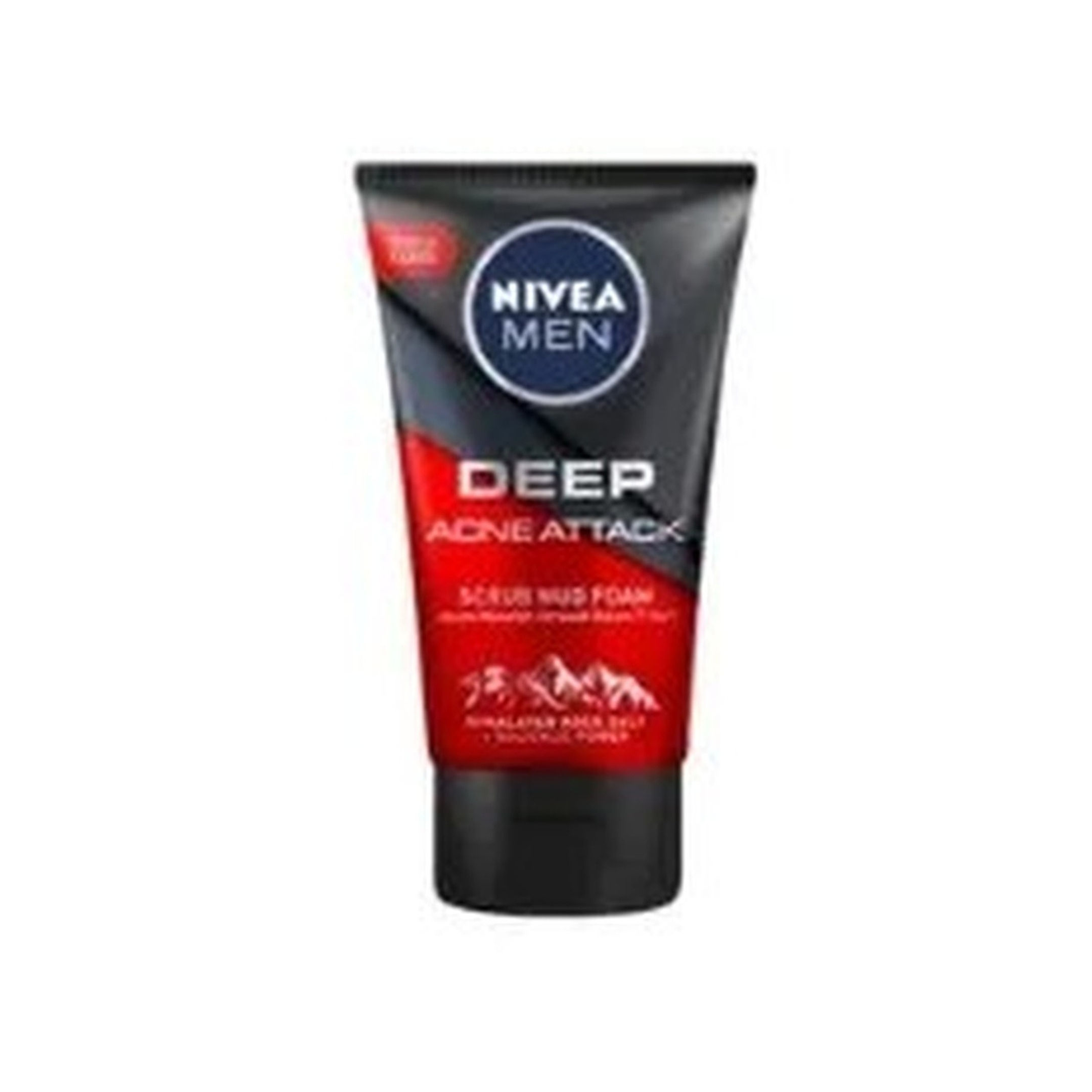 NIVEA MEN 니베아 맨 딥 아크네 어택 스크럽 머드 폼 100g