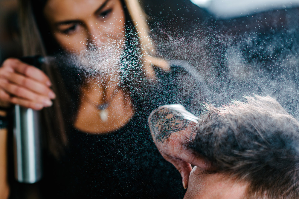 hair styling salon