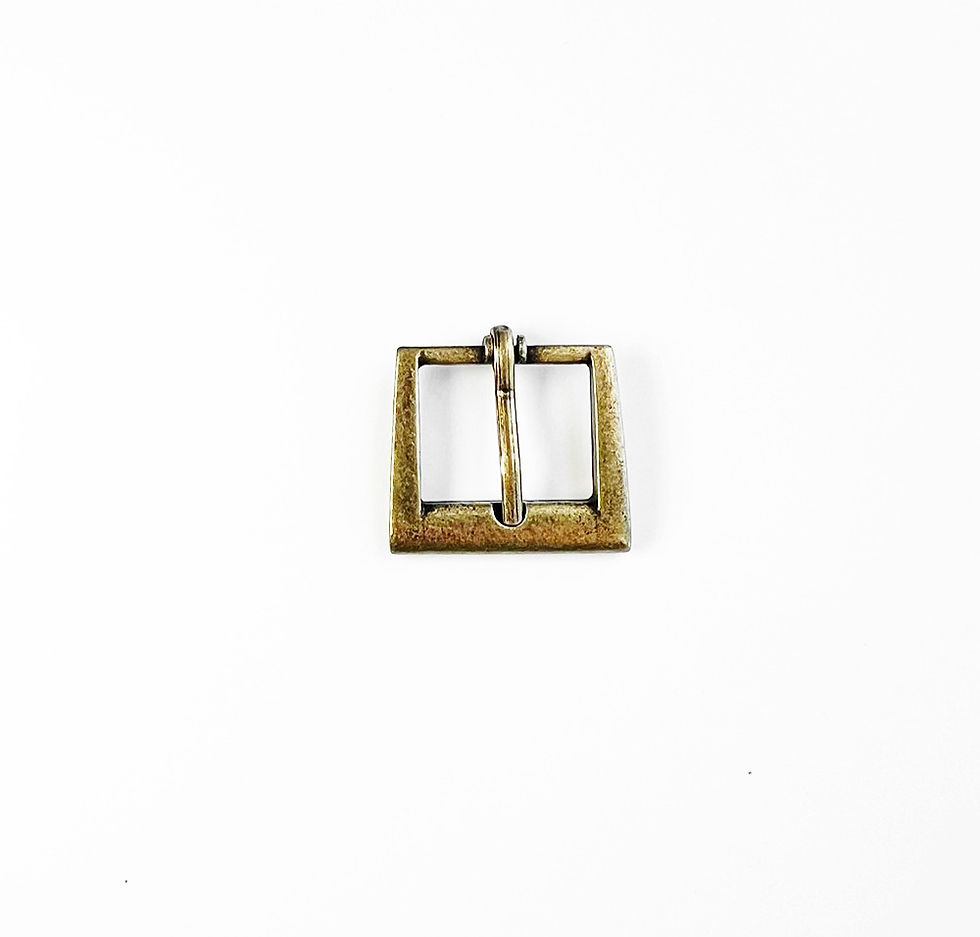 Thumbnail: Belt and Handbag Buckles - Diecast ANTIQUE BRASS