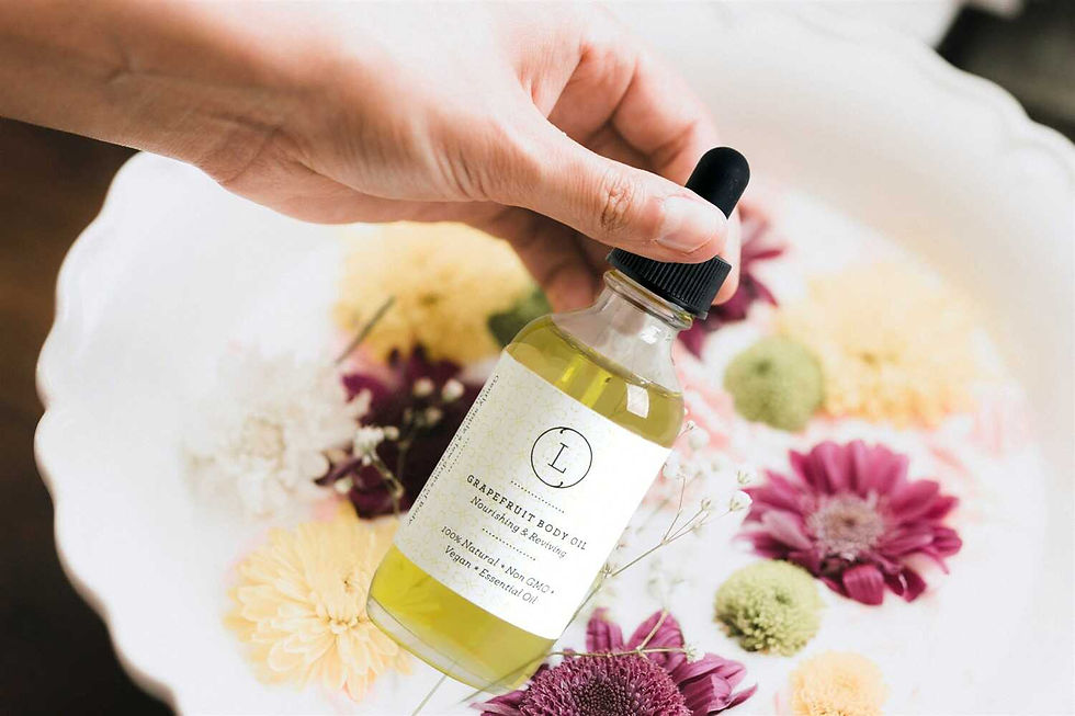 Thumbnail: Natural Body Oil, Grapefruit Moisturizing Body Oil