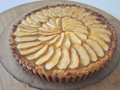 tarte de maçã francesa
