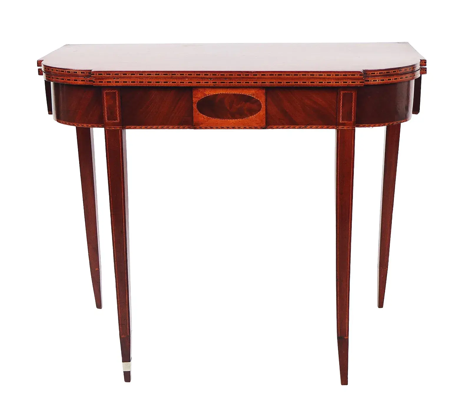 Mahogany Flip-Top Table