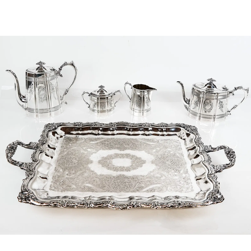 James Dixon & Sons Silver Plate Coffee Service, 5 | Koch Antiques