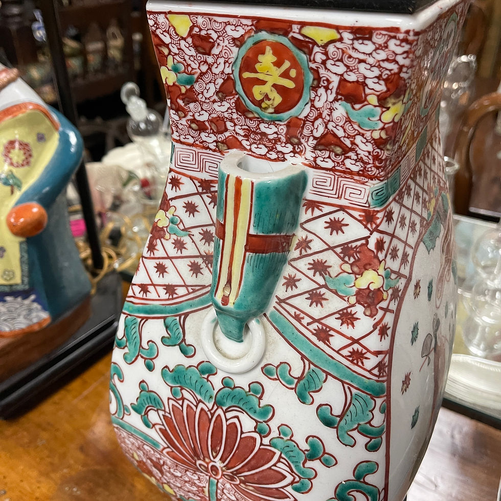 Thumbnail: Pair Of Chinese Porcelain Table Lamps