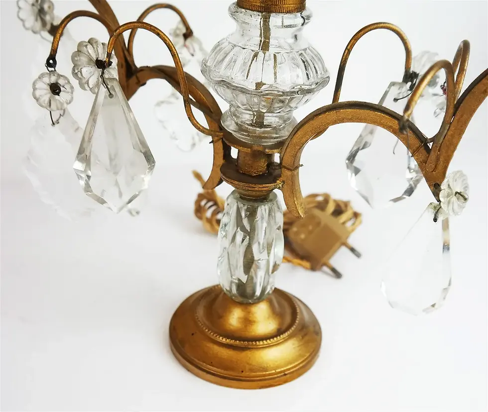 Thumbnail: Pair of Continental 2-Light Girandoles