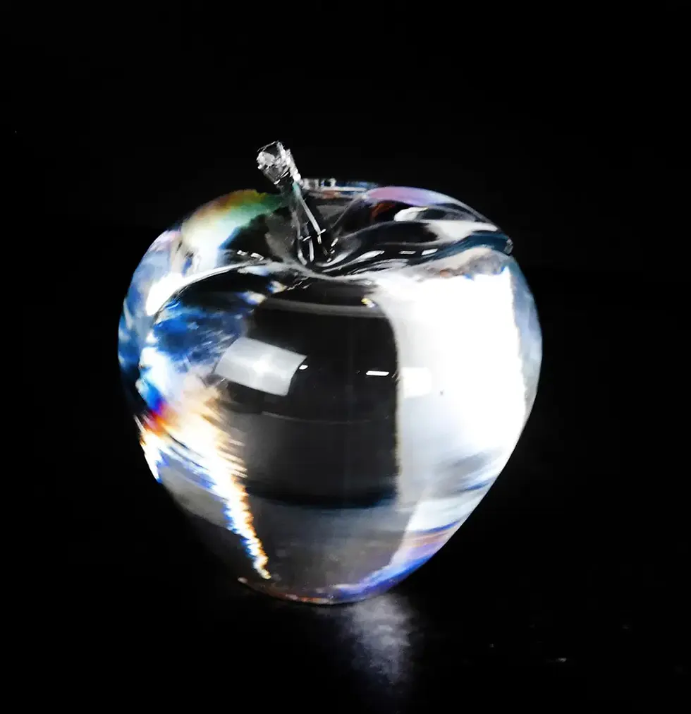 Thumbnail: Group of Clear and Blue Glass Items