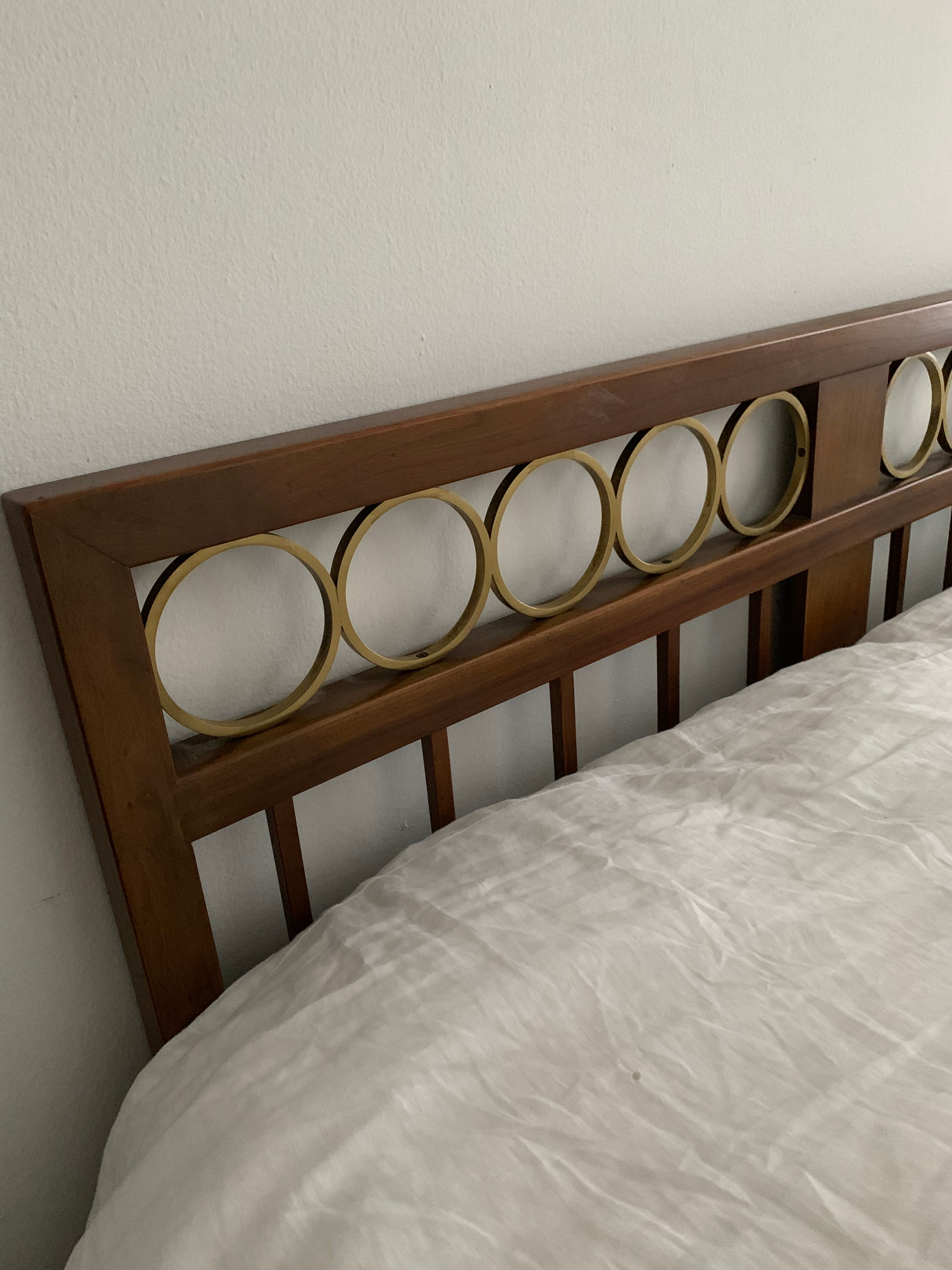 Baker mid-century king size headboard