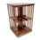 Thumbnail: Sheraton Revival Style Revolving Bookcase