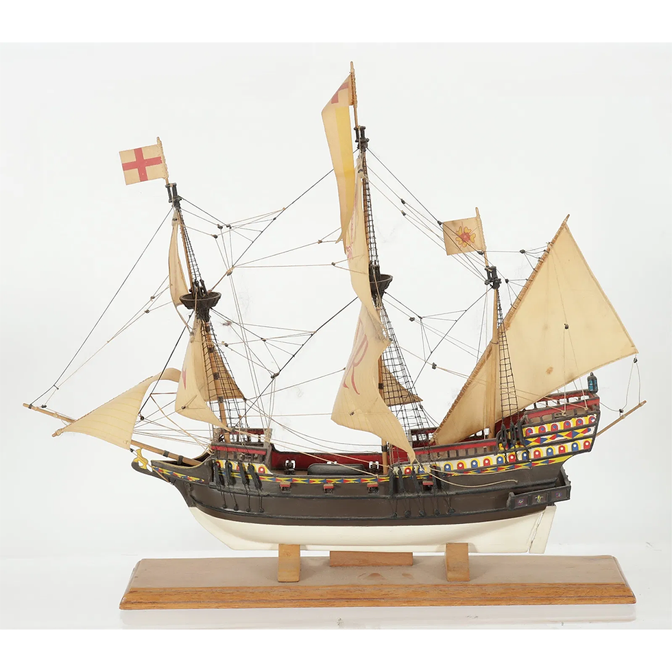 Thumbnail: Four 20th C. Ship Models