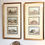Thumbnail: Two Framed Groups of French Decorative Prints