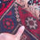 Thumbnail: R149 6'3 x 4' Blue and red area rug