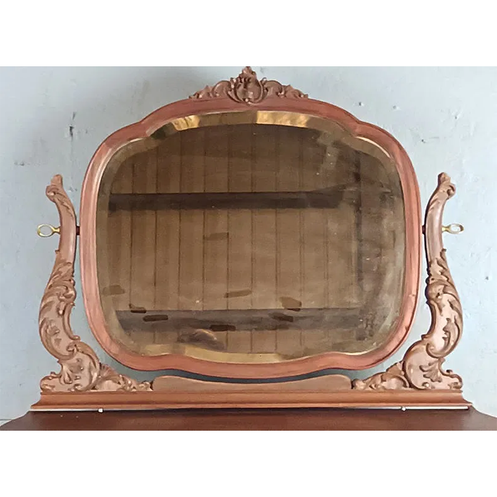 Thumbnail: Victorian Serpentine Front Tall Chest