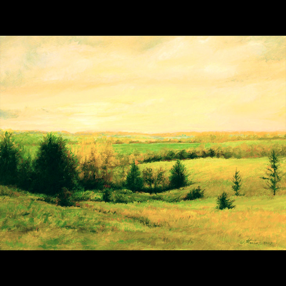 Thumbnail: Framed Oil on canvas 'Cornwall'