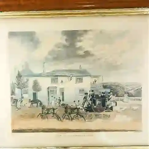 Thumbnail: Vintage framed engraving after  James Pollard