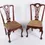 Thumbnail: Set of Four Mahogany Chippendale-Style Side Chairs