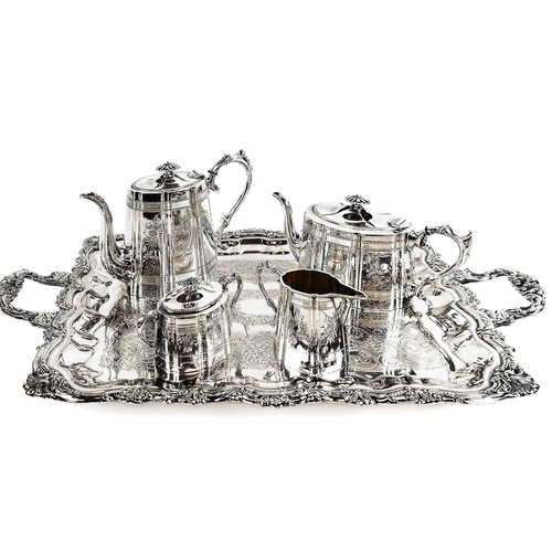 【Deykin & Harrison】 コーヒーサービス 3点 James Dixon & Sons Silver Plate Coffee Service, 5 | Koch Antiques