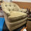 Thumbnail: Swivel club chair with tufted upholstery