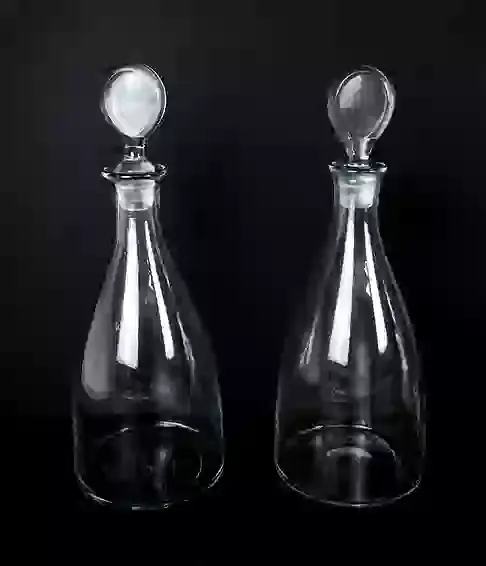 Thumbnail: Six Decanters including Baccarat