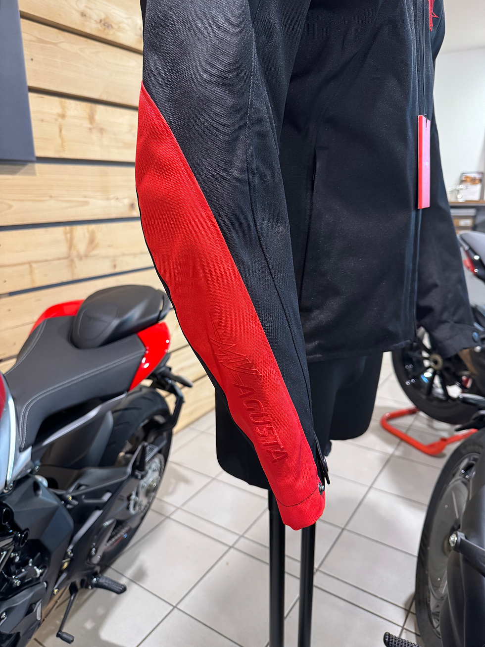 Miniaturbild: MV Agusta Sportiva Leder Jacke