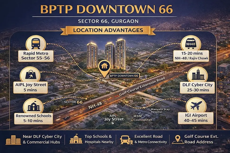 bptp downtown 66