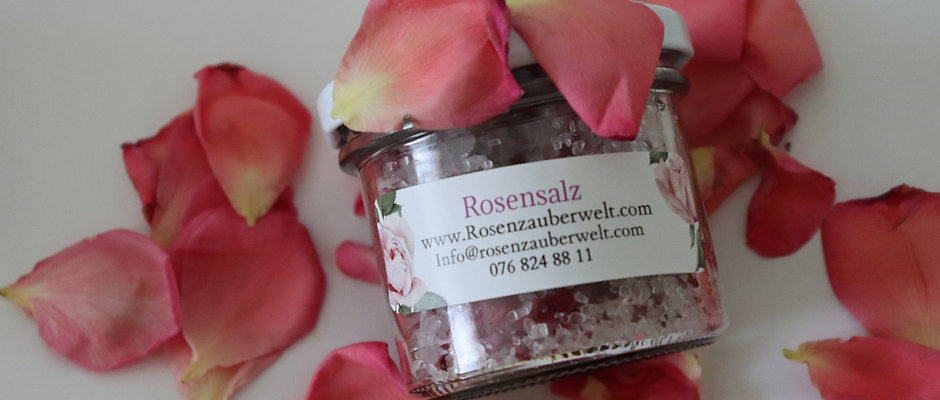 Rosenspeisesalz grob