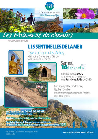 Les Passeurs de chemins vous invitent à suivre les Sentinelles de la mer