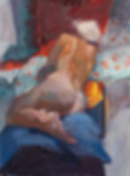 Figurative Painting by Doug Andelin California Marin Oil Painter & Sculptor