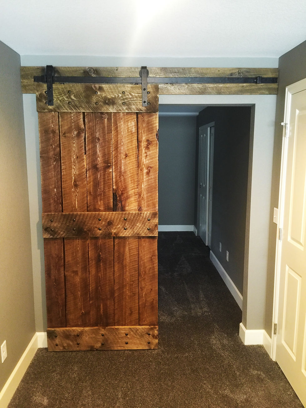Custom Install Barn Door