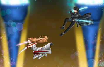 Kirito & Asuna (Sword  Art Online)