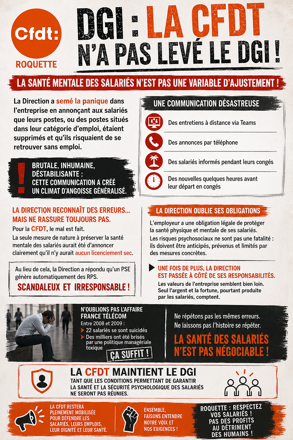 Panique chez Roquette