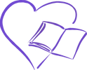 Heart & Heritage Logo - heart with open book