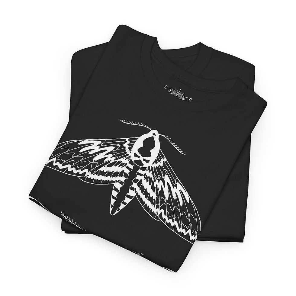 Pikkukuva: Unisex Heavy Cotton T-Shirt "The Moths"