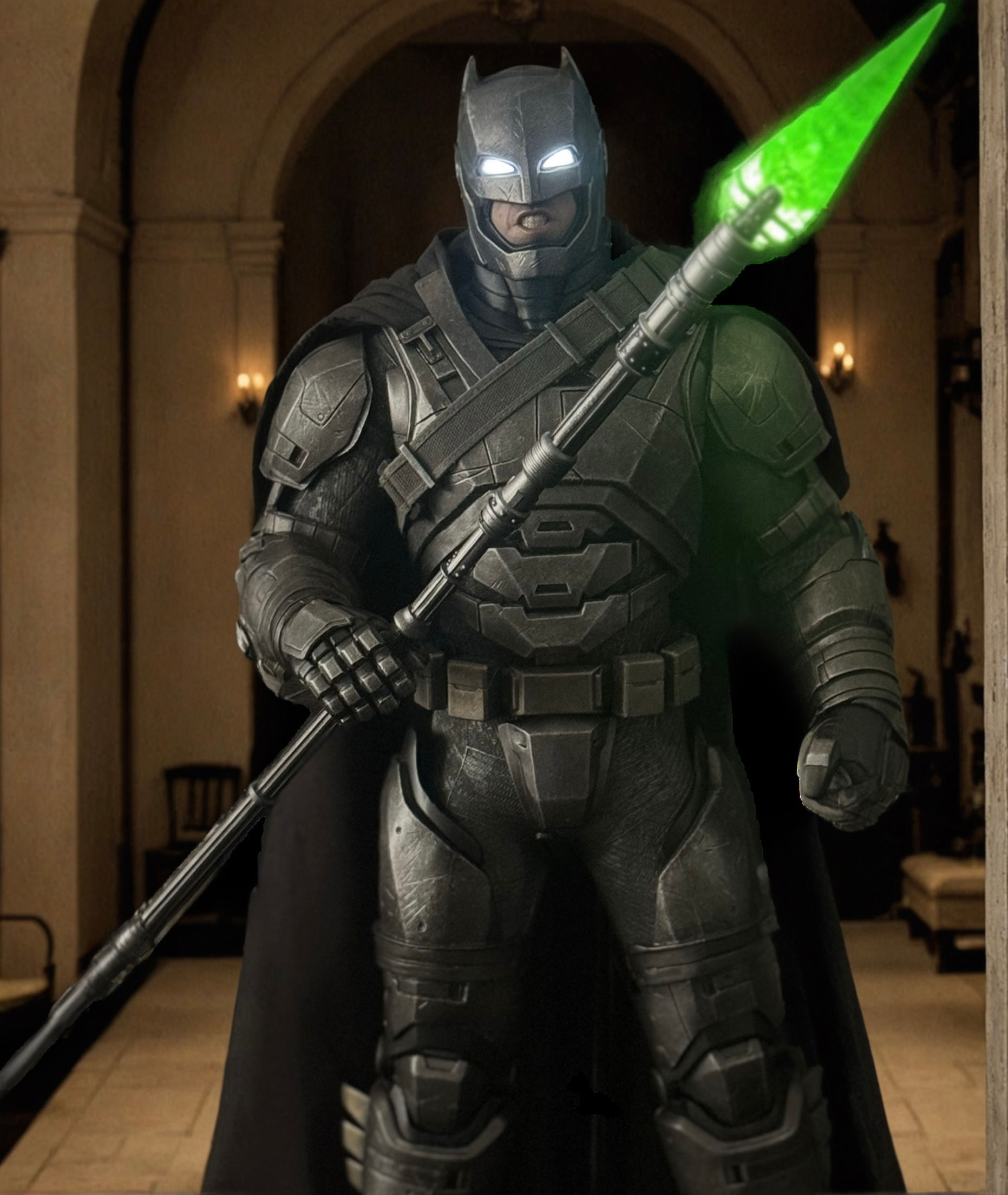 1/6 Kryptonite Spear – Flickering Light-Up USB-A