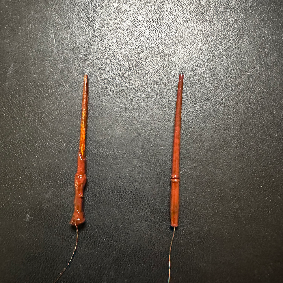 Thumbnail: 1/6 Harry Potter Spell Wand – Light-Up Tip (White Blue Glow) | USB-A Powered