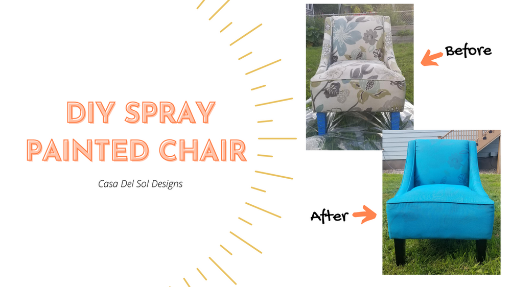 How to Spray Paint an Upholstered Chair
