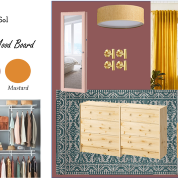 Dressing Room Makeover - Plans & Mood Board