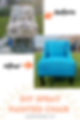 How to spray paint a chair with upholstery spray paint.