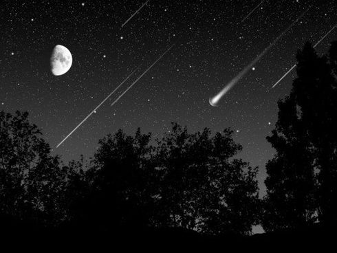 Chuva de Meteoros nesta Quarta 22 de abril de 2015 - 21 horas