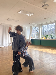 Miriam Bonaccorso / A research moment toward the end of the residency at Aubergine.