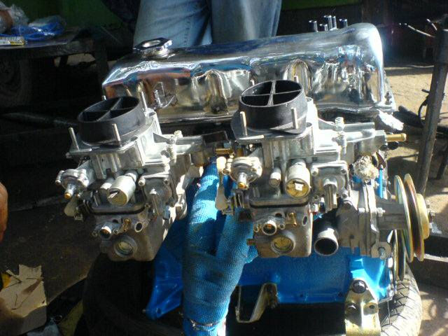 Thumbnail: Bolt-On Sport Double Dual Intake Manifold 2 Carburetors 2101-2107 2121 NIVA 4x4