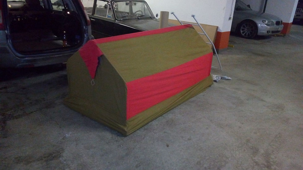 Thumbnail: Tourism Roof Tent LADA 2101-2107 RIVA 2121 21213 21214 2131 NIVA 4x4