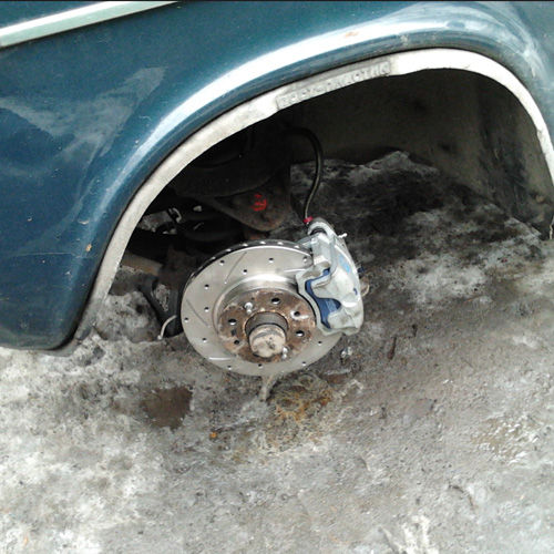 Thumbnail: 2108-2112 Front Brake Caliper Adapters Mount Brackets Spacers LADA 2101-2107